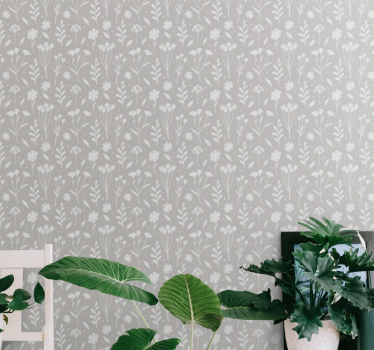 Carta da parati floreale grazia floreale - TenStickers