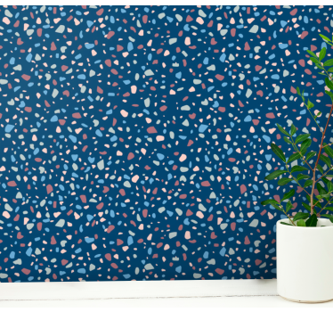 Carta da parati moderna texture struttura del terrazzo - TenStickers