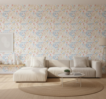 Carta da parati moderna texture motivo luce soft - TenStickers