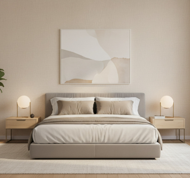 Carta da parati moderna texture texture a righe beige - TenStickers
