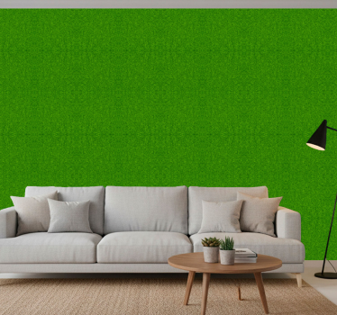 Carta da parati natura erba verde realistica - TenStickers