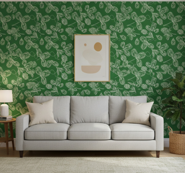 Carta da parati natura motivi verdi lussureggianti - TenStickers