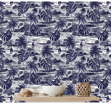 Carta da parati natura paesaggio marino tropicale - TenStickers