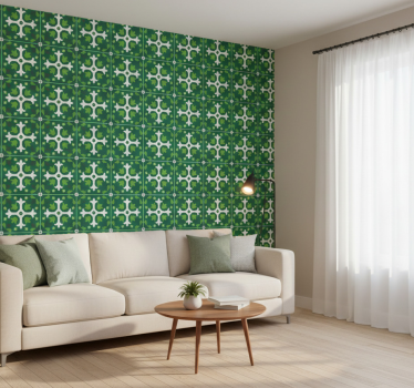 Carta da parati natura stampa botanica smeraldo - TenStickers