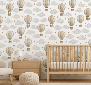Carta da parati neonato palloni terra stellata - TenStickers