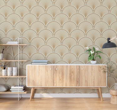 Carta da parati classica motivo art deco - TenStickers