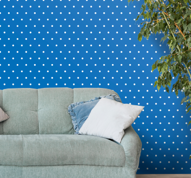Carta da parati pois eleganza a pois - TenStickers
