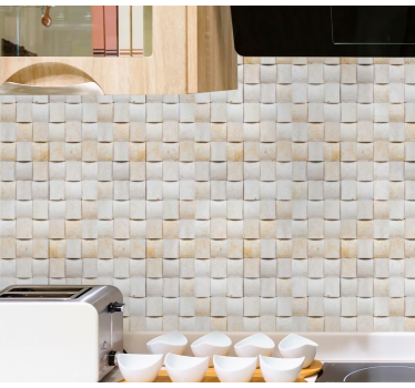 Carta da parati texture effetto mosaico - TenStickers