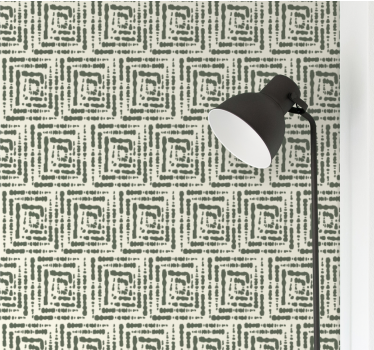 Carta da parati texture forma con motivo geometrico - TenStickers