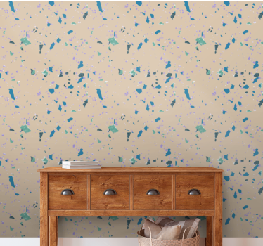 Carta da parati texture modello astratto terrazzo - TenStickers