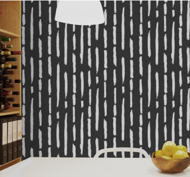 Carta da parati texture linee verticali impilate - TenStickers