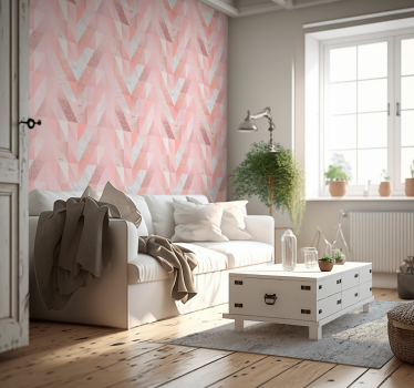 carta parati texture marmo rosa - TenStickers