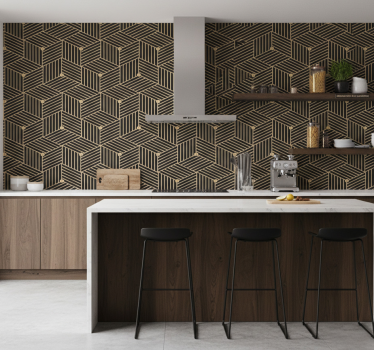 Carta da parati texture motivo lineare geometrico - TenStickers