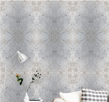Carta da parati texture strutturato simmetrico - TenStickers