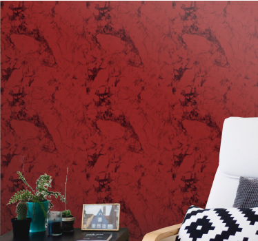 Carta da parati texture superficie rossa marmorizzata - TenStickers