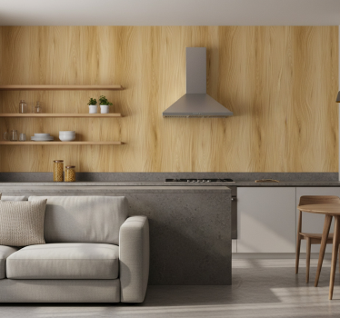 Carta da parati texture venatura legno organico - TenStickers